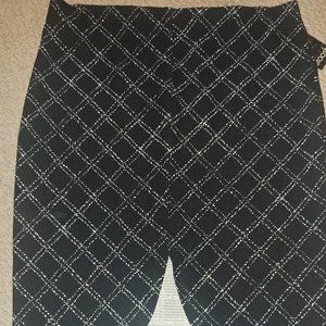 Ladies  Stretch Envelope Plaid Skirt XL